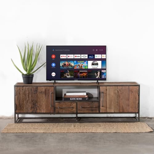 Salora SMART43TV | 43 inch Full HD Smart TV | Android 11 met ingebouwde Chromecast en Wi-Fi | HDR10+, HLG | 3x HDMI, USB Recording, Bluetooth | Geschikt voor tv standaard | Energieklasse E - Afbeelding 7