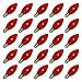 25 Bulbs C9 - Red Opaque - 7 Watt - Intermediate Base - Christmas Lights - Christmas Lite Co. 1007C9CR