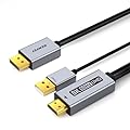 BENFEI DisplayPort 1.4 to HDMI 2.1 6 feet Cable 8K@60Hz 4K@240Hz/165Hz/144Hz/120Hz, Unidirectional DP (Source) to HDMI (Display) with USB 5V/1A Power Supply Support HDR/DSC/HDCP 2.3 for AMD NVIDIA PC