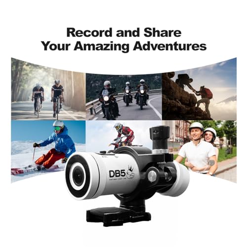 LKT Dual Motorcycle Helmet Dash Cam