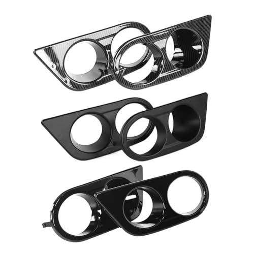 Couvercle antibrouillard avant E46 M3 finition matte black haute résistance - 3