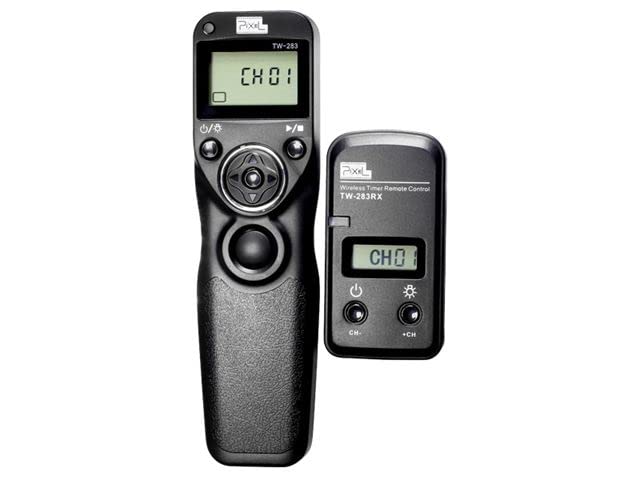 PIXELTW-283/DC0 Wireless Shutter Release Timer Remote Control for Nikon  DSLR Digital Camera D800 Series D810 Series 1D Series 2D Series 300series  D700