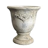 deco cache pot cm x 18 cm x cm - Blanc - Terre Cuite x1.2 kg.