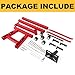 MOTOOS 2000LBS Engine Stand Folding Motor Hoist Dolly Mover Auto Repair Rebuild Jack, Red