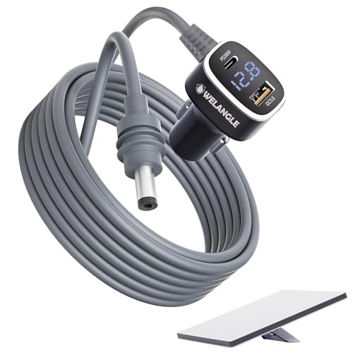 3 in 1 Car Power Cable for Starlink Mini Cigarette Lighter Adapte...