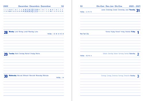 LETTS - Agenda settimanale 2021, formato A6