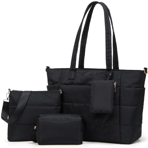 YTL 4-Piece 20L Puffer Nylon Tote Bag (Various Colors) - image 1