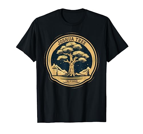 Joshua Tree National Park - Camisa retro de California Camiseta