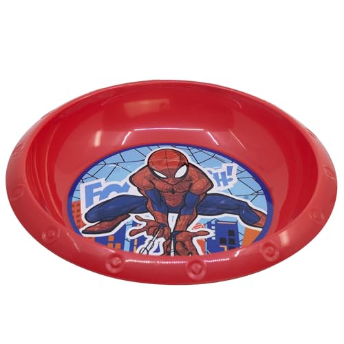 Bol pour enfant réutilisable en plastique Spiderman