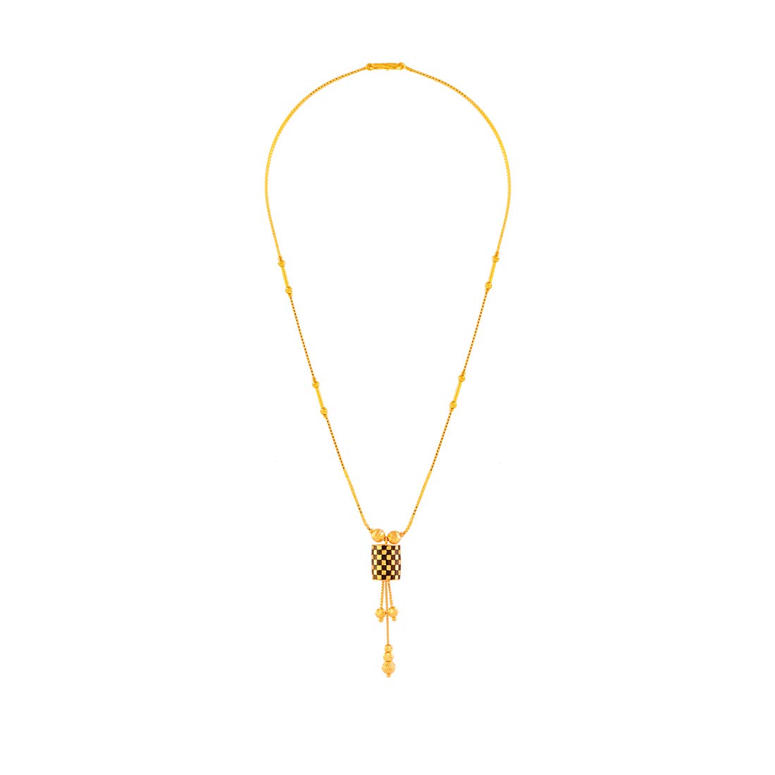 22k (916) Yellow Gold Necklace for Women