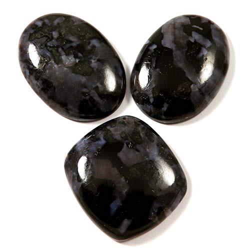 Jaspe naturel haut de gamme Gabbro Lau82 pour haute joaillerie et bijoux 79,3ct