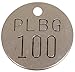 Numbered Tag, 1-1/2 In., 76-100, PK25