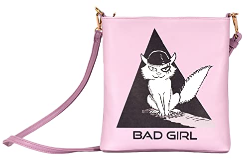 Sac à bandoulière Melinda en cuir synthétique noir avec fermeture éclair