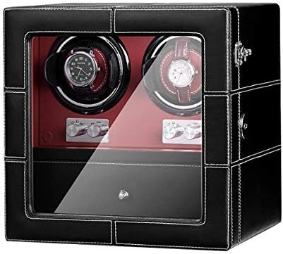 FENOKD Mechanical Watch Shaker Automatic Watch Winder for Mechanical Watch PU Leather Watch Storage Box with Storage Drawer, Adjustable Pillow, Multi-epitope
