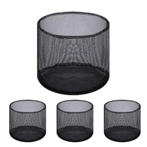 vaso per piante acquatiche - 4 pezzi cestelli da crescita riutilizzabili e resistenti - vasche per coltivazione ninfea | per la decorazione esterna di terrazza, giardino, balcone, casa e cortile