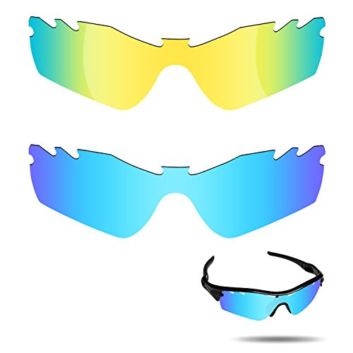 Lentilles Oakley Radar Path polarisées anti-sel Fiskr verres de rechange solaires