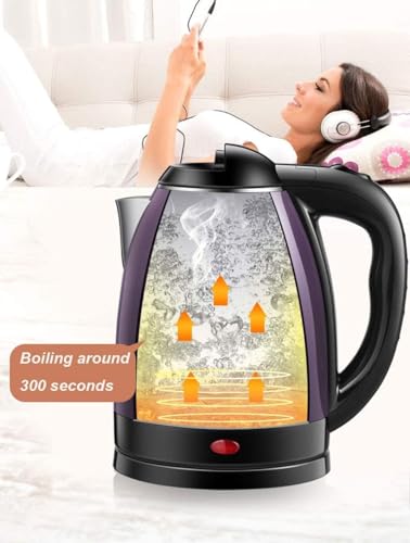Hervidor eléctrico BSNANCA 1.8L acero inoxidable miniatura 5