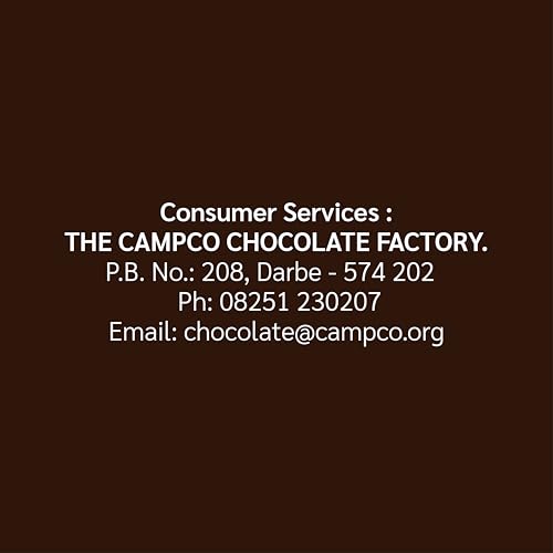 Image of Campco Dietier Sugar-Free Dark Chocolate Bar, 50g (Pack of 6)