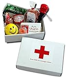 Geschenkbox (18x13x7cm) mit Sticker 