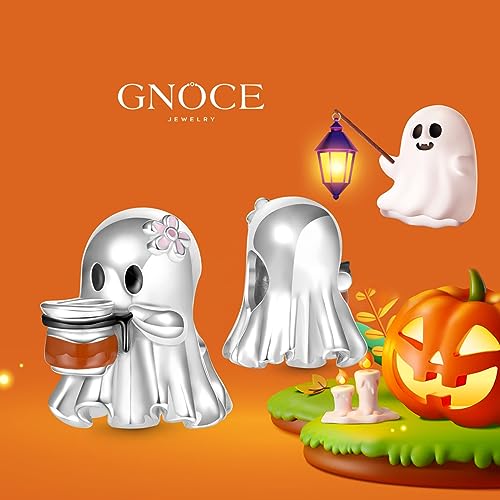 Image of GNOCE Halloween Charm Bracelet Fit Pandora Beads for Women Gift