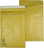 25 braune Luftpolsterumschläge Luftpolstertaschen Versandtaschen 6/F 240x350 mm