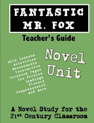 Fantastic Mr. Fox Novel Study