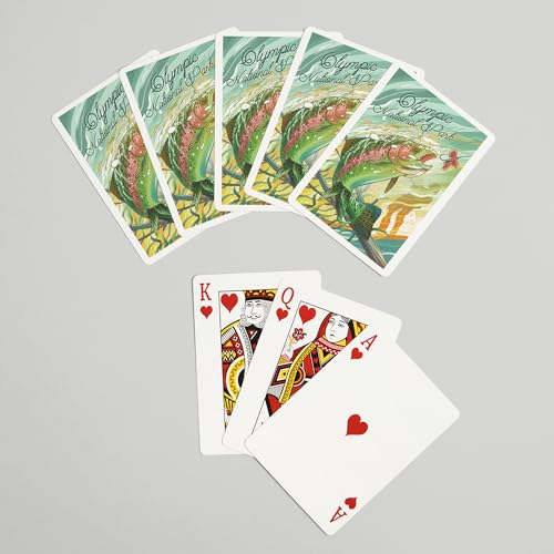 Baraja de Póker Lantern Press 52 cartas tamaño poker miniatura 7