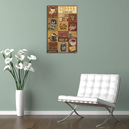 Affiches types de café pour habiller un mur vide avec style vintage