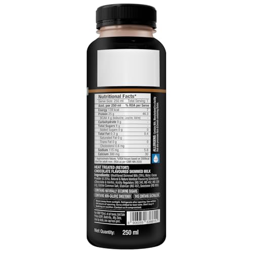 Image of Chocolate Turbo 25 gram Protein Milkshake - 250 ml