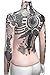 Vi Cosplay Costume Women Vi Tattoo Printed Top Shirts The Piltover Enforcer Costume Halloween Carnival Outfits Off-White