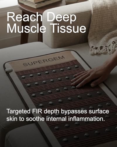 Image of Carefit SuperGem Infrared Korean Heating Mat | Tourmalene Jade Ceraball Therapy Massage Bed