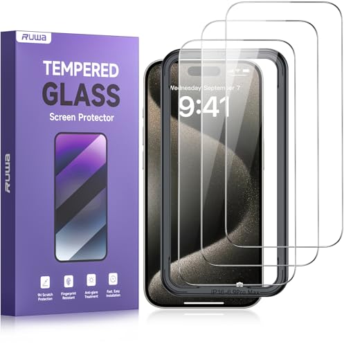 Image of Screen Protector for iPhone 16 Pro Max, 3-Pack 6.9 InchTempered Glass Film