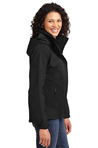 Port Authority Ladies Nootka Jacket S Black/Black #TOP1