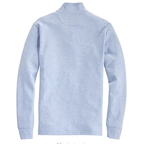 Vineyard Vines Mens Saltwater 1/4-Zip Pullover, White Cap/ Marlin, Small Us #TOP1