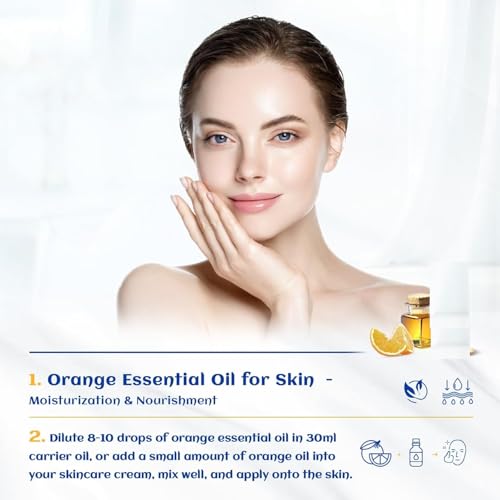 Aceite esencial de naranja 100% natural 33.8 Fl Oz miniatura 5