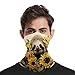 LDGSUPH Sloth Sunflower Neck Gaiter for Adult Soft Dust-proof Windproof Face Cover Fashion Neck Cozy Gator Scarf Multipurpose Sunscreen Breathable Bandana Face Mask Scarf