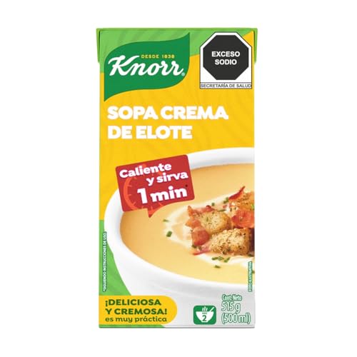 Crema de Elote Knorr 100% Natural 500 ml