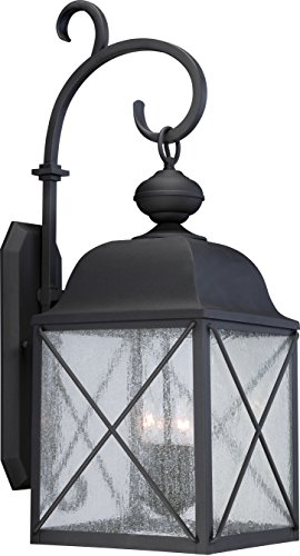 Best Deal Product Nuvo Lighting 60/5623 Wingate Large 3 Light Wall Lantern 60-watt Torpedo Outdoor Porch and Patio Lighting with Clear Seeded Glass, Textured Black Hot Deals Nuvo Lighting 60/5623 Wingate Large 3 Light Wall Lantern 60-watt Torpedo Outdoor Porch and Patio Lighting with Clear Seeded Glass, Textured Black