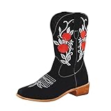 【Semelle Antidérapante et Imperméable】: Dotées d'une semelle offrant une excellente adhérence, ces boots femme sont antidérapantes et adaptées aux conditions hivernales. Leur construction aide à protéger vos pieds de l'humidité, en faisant des bottes imperméables pratiques pour les loisirs