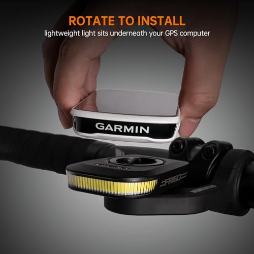 image for RAVEMEN FR160 Compatible with Garmin Bike Computer, Bike Light for Bei