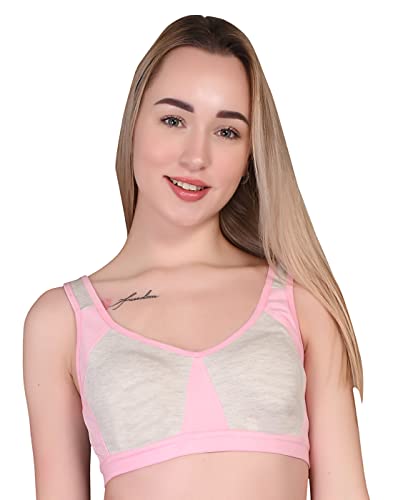 Image of MAD Venom Women'sAnd Girls Sports Non Padded Bra | Bras for Sports, Gym, Workout, Exercise, Yoga, Training Regular Bra |Full Coverage Casual Wear for Girls