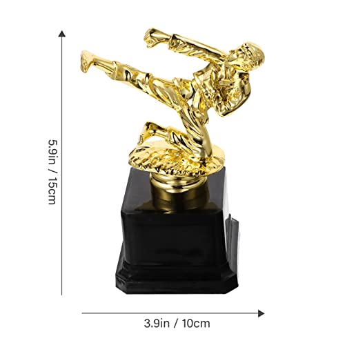Tofficu Troféu Copa Copa De Ouro Troféu Troféu Competição Taekwondo Troféu Wushu Campeão Vencedor 1º