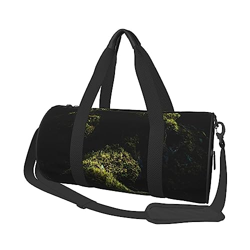 Sac de gym rond durable pour résoudre le manque de place en voyage