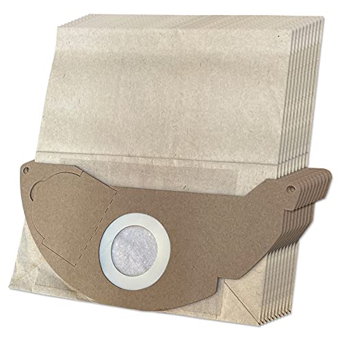 MohMus 10 Bolsas de Aspiradora para Kärcher WD 2200, WD2200