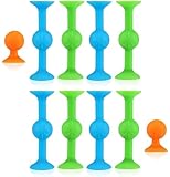 Maryviya Sucker Darts Sucker Game - 10 Pcs Family Interactive Toy ,Silicone Sucker Dart Sucker...