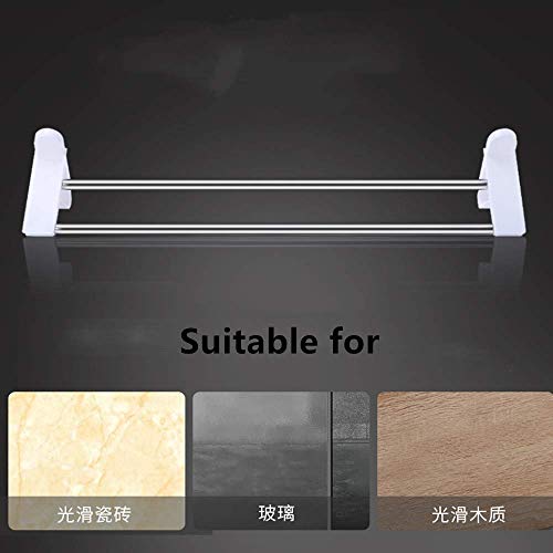 Porte-serviette mural en acier inoxydable finition hardware durable