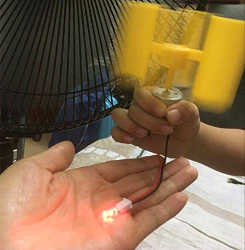 Keproving Mini Vertical Axis Type Wind Turbine Generator Model for Teaching Physical Power Generation Principle and DIY Science Education Experiment