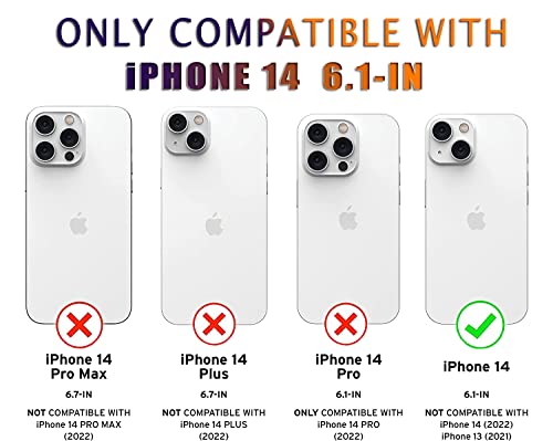 Coque iPhone 14 fleurs de Jésus antichoc en silicone souple