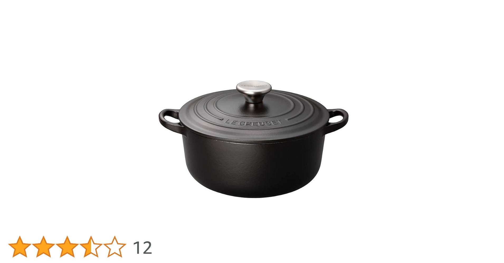 Amazon｜ル・クルーゼ(Le Creuset) 鋳物 ホーロー 鍋 両手鍋 鉄鍋