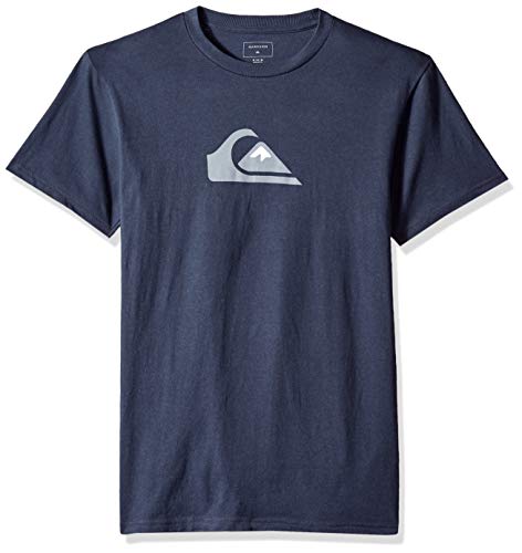 Quiksilver Men's COMP Logo 2 TEE, Blue Nights, L